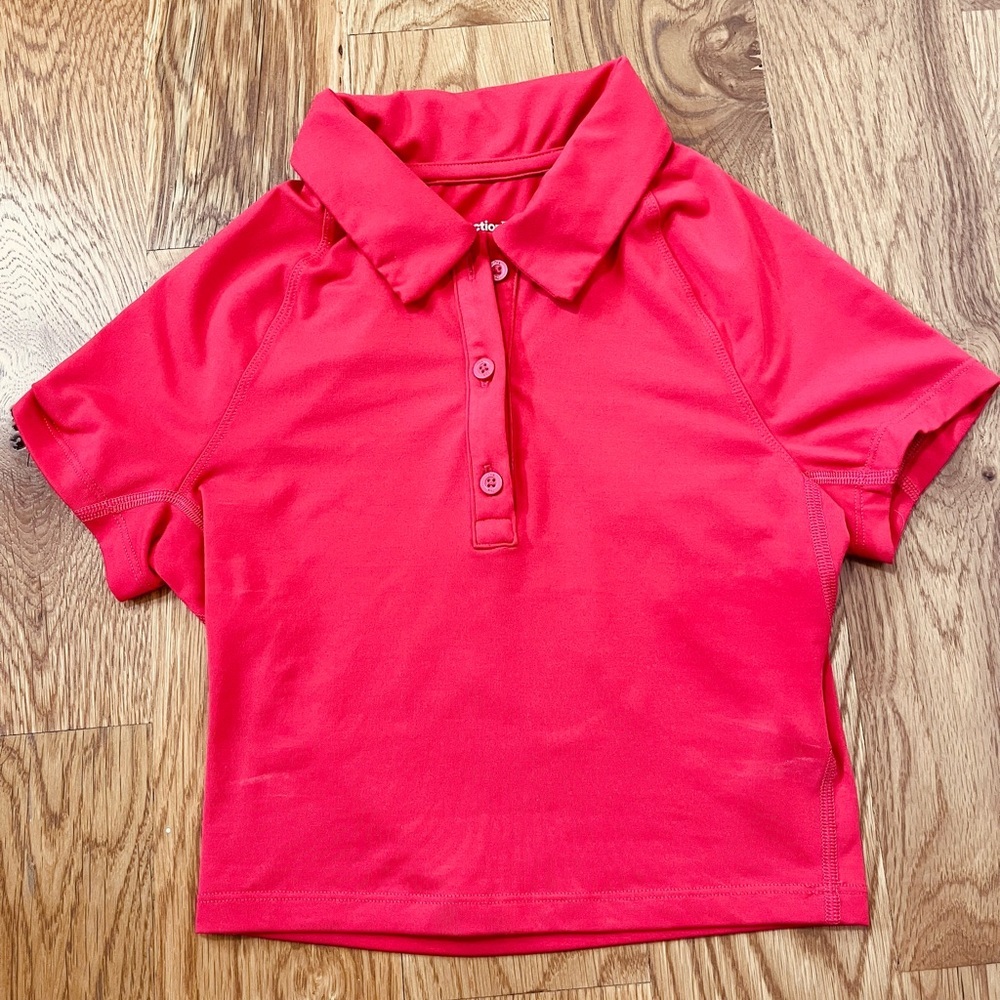 TNA Vibrant Red Crop Top